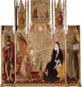 annunciation with saints